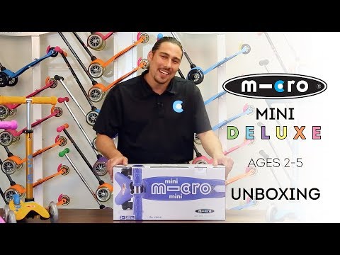 Micro Mini Deluxe Scooter - Ocean Blue