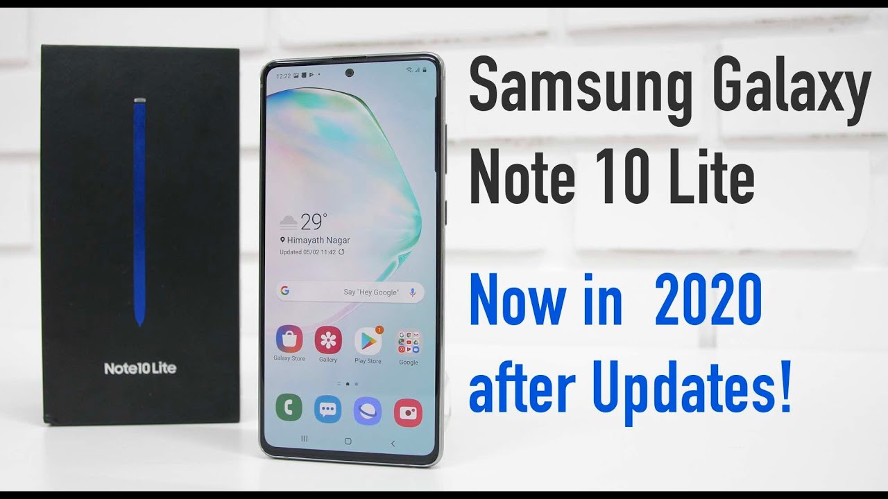 Samsung Galaxy Note 10 Lite Now in Mid 2020 (With Updates)