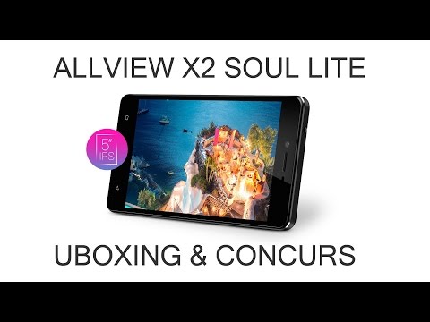 AllView X2 Soul Lite Unboxing + CONCURS