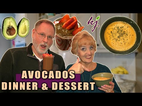 Avocado Recipes for Dinner and Dessert | Delicious Raw Vegan Avocado Pudding, Raw Vegan Avocado Soup