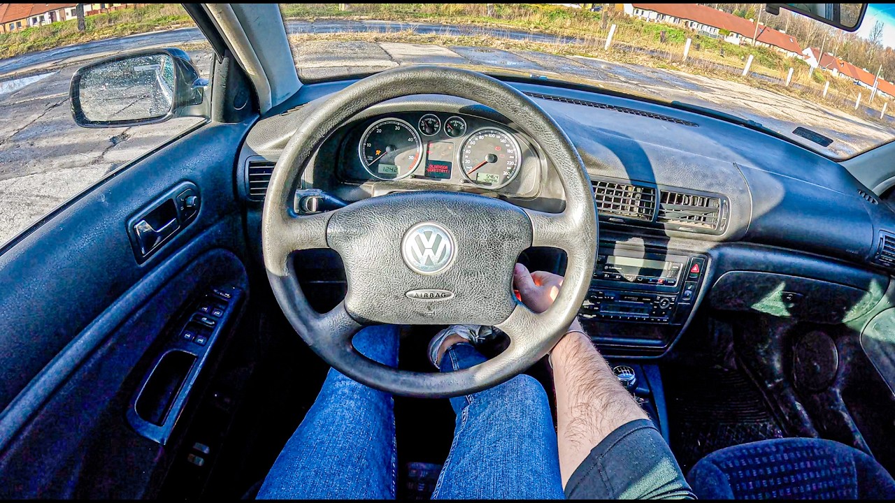 2004 Volkswagen Passat B5 (1.9 TDI 130hp) | POV Test Drive ...