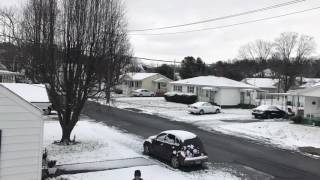 Snowing day tin lapse #2