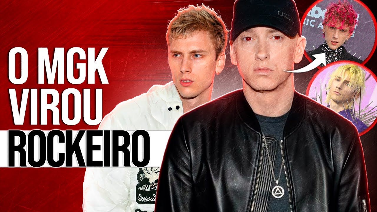 Como EMINEM DESTRUIU a CARREIRA do MACHINE GUN KELLY? (No rap)