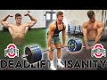 OHIO STATE DEADLIFT INSANITY 620 LBS | Return of the Nose Tork