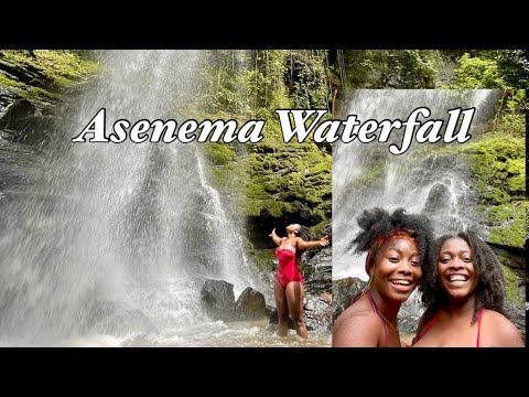 Visited Ghana’s Hidden Waterfall With Mz Dru TV|| Asenema WaterFall