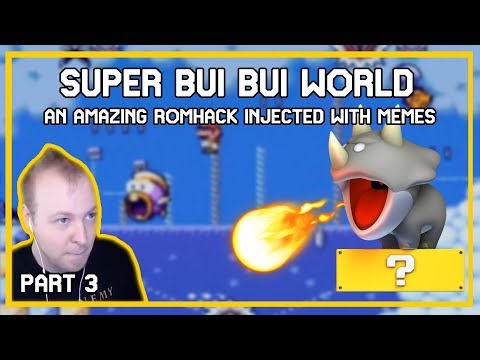 Super Bui Bui World - SMW Kaizo Hack [Part 3]