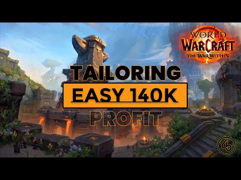 Earn 140k+ Gold Fast with This Easy Alt Army Tailoring Build! | The War Within WoW Gold Guide