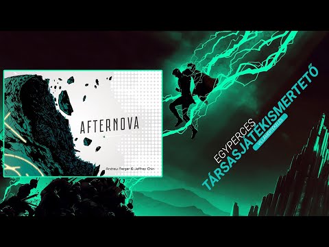 Egyperces társasjátékismertető | #22. Afternova - Game-Obscura
