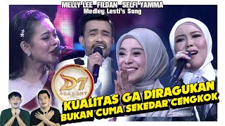 Download lagu The real quality of D'Coach Selfi Yamma, Fildan, and Melly Lee. Lesti's songs are full of feeling. mp3