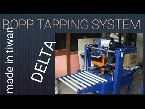 Carton Boxes BOPP Taping Machine