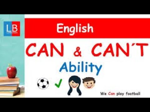 Use the Can and Can´t