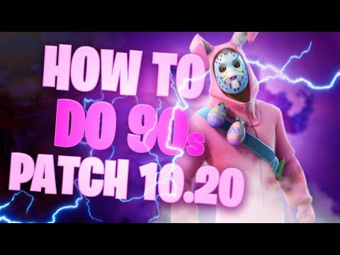 FORTNITE How To Do FAST 90s AFTER Update 10.20 *TURBO-BUILD NERF* (PC/Console/PS4 Guide)