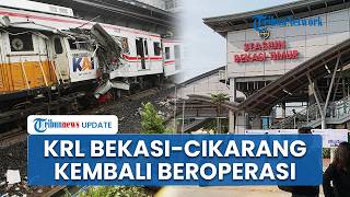 PT KAI Pastikan Operasional KRL Jalur Bekasi-Cikarang Kembali Dibuka Hari ini Pasca Laka Maut Kereta