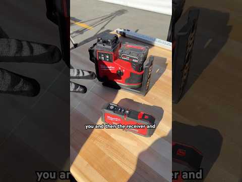 New Milwaukee M12 360° Laser with Motorized Base and SelfAlignment - World Of Concrete 2025