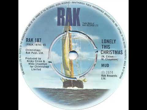 UK New Entry 1974 (269) Mud - Lonely This Christmas
