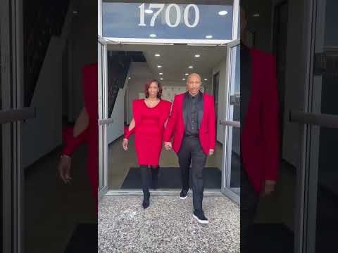 Dr’s. Michael & Martiese Lindsay leaving 1st In-House Worship Experience @ TLW’S Event Center North!