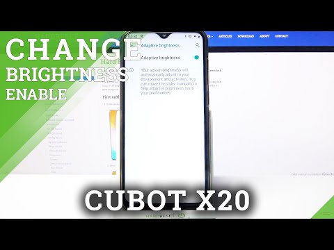 How to Activate Adaptive Brightness – Auto-Brightness Feature on CUBOT X20