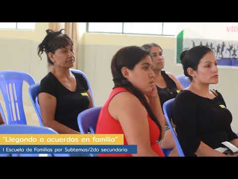 Taller «Llegando a acuerdos en familia» en la I.E. Fe y Alegría N.°49
