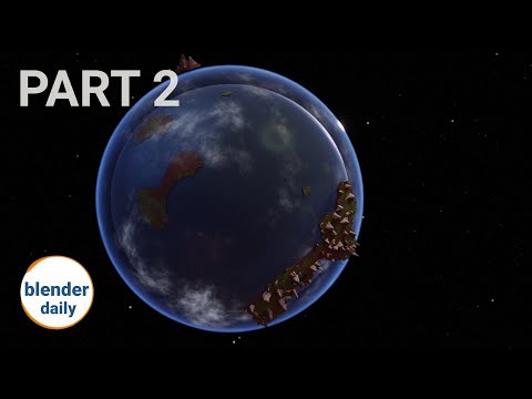 Growing mountains? Face Neighbors Node | Blender Geonodes Daily, tip 71, part 2/2