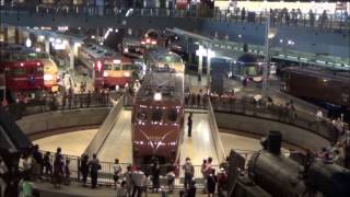 【鉄道博物館】EF55が転車台で一回転！