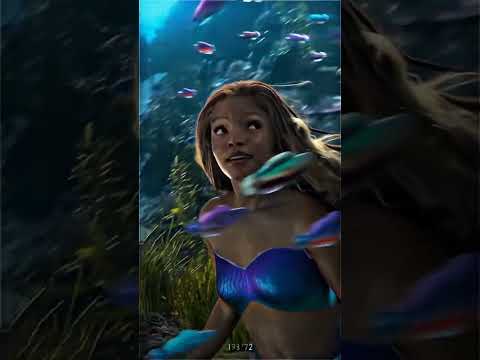 The little mermaid Ariel Edit part 109 ❤️💜✨ #thelittlemermaid #hallebailey #edits #fyp