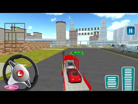 Airplane Pilot Car Transporter Simulator Plance Transport Kids