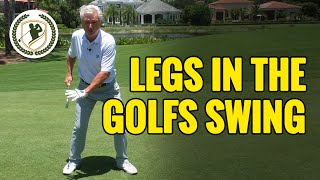 GOLF SWING TIPS - THE ROLE OF THE LEGS IN THE GOLF SWING