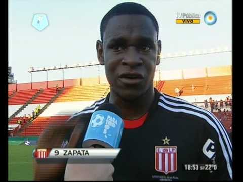 Entrevista Zapata, Estudiantes de La Plata - Torneo Inicial 2012 - Fecha 15