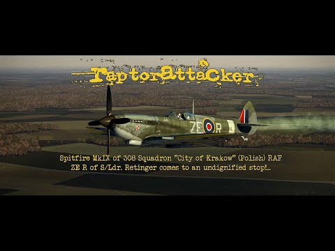 Spitfire MkIX of 308 Squadron 'City of Krakow' Polish Squadron RAF