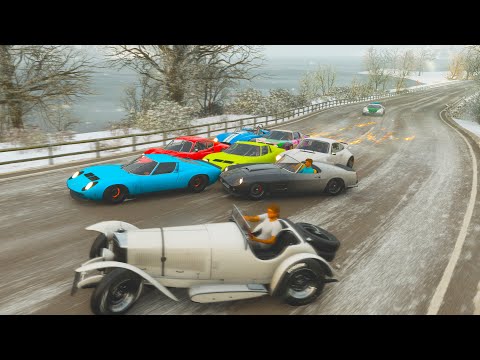 PEGA-PEGA NA GOLIAS DE RUA INVERSA!! FORZA HORIZON 4