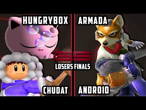 GENESIS 5 SSBM - Liquid'Hbox & Liquid'Chudat VS [A]rmada & [A]ndroid - Smash Melee LF