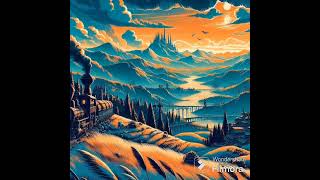 ジブリ風の風景