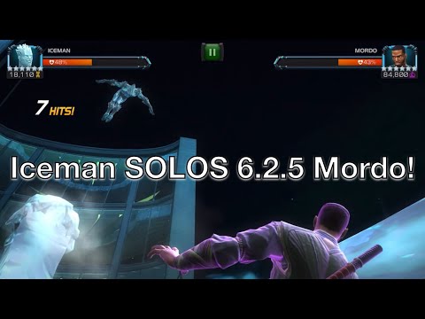 Iceman SOLOS 6.2.5 Mordo: Amazing Ice Armor utility!-Mcoc