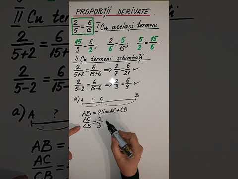 mm5m.4 - PROPORȚII DERIVATE