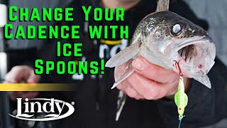 No Wrong Way to Work an Ice Fishing Spoon- Lindy Rattl’n Flyer Spoon