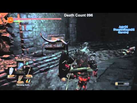 Death Awaits StealthBlade Plays DarkSouls III pt 49: Big Jailer Party, New Shortcut