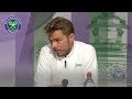 Stan Wawrinka Wimbledon 2019 First Round Press Conference