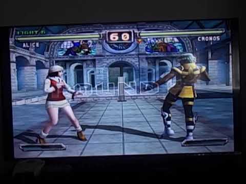 Bloody Roar Primal Fury(Gamecube)-Alice vs Cronos XIV