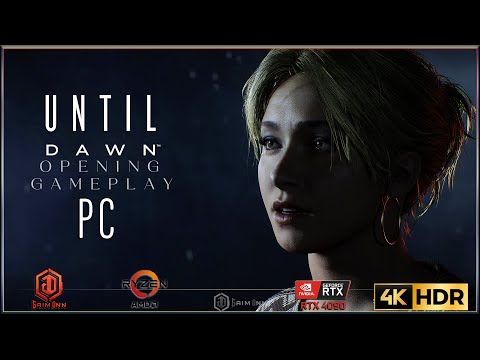 🔴UNTIL DAWN PC REMAKE | RTX 4090 4K HDR GAMEPLAY