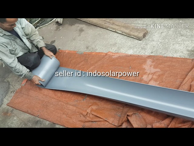 Jual Talang  Air  PVC  HR 6 Inch  15 Cm Maspion Setengah  