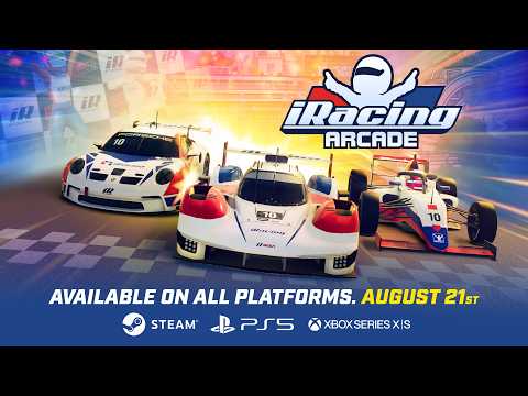 «Enciendan sus motores: iRacing Arcade llega a las consolas Xbox y PlayStation»