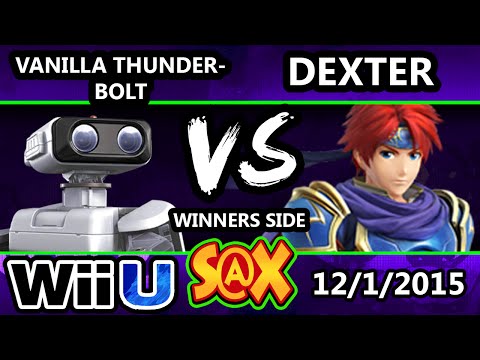 S@X 126 - Dexter (Ness, Roy) Vs. Vanilla Thunderbolt (ROB) SSB4 Tournament - Smash Wii U  - Smash 4