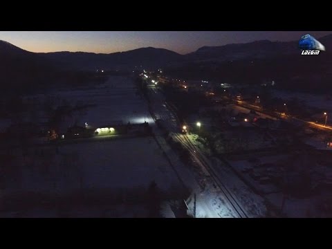 [Drone] GM 64-1363-2 & Jimmy 65-1019-2 pe Apus/on Sunset in Apuseni Mountains - 01 January 2017