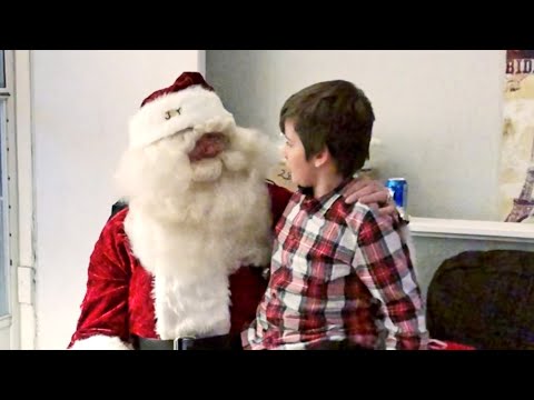 Real Santa Claus Crashes Family Christmas Party To Tell Leland To Clean His Room