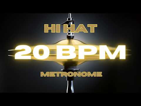 20 BPM - Hi Hat Metronome
