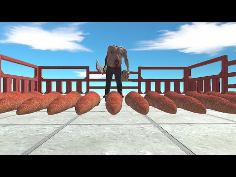 15x Blade Worm  Warrior vs Giant Units | Animal Revolt Battle Simulator