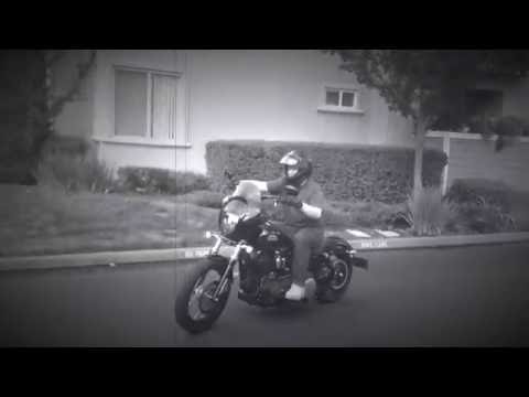 Burly 10.5\" Slammer Shock on 2016 Dyna FXDB