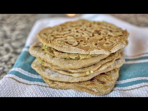 Parathas de Papas de la India
