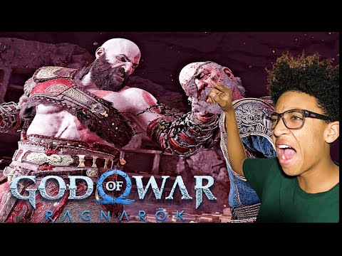 ODIN Vs Kratos Boss Fight & Death Scene REACTION  - God of War 5 Ragnarok