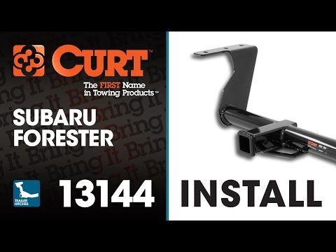 Trailer Hitch Install: CURT 13144 on Subaru Forester